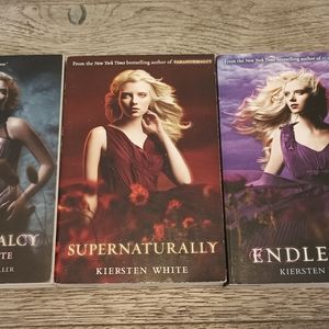 Paranormalcy trilogy books by Kiersten White